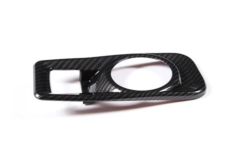 Mittelkonsole Dekor Für Ford Für Maverick 2022 Pickup Auto Mittelkonsole Schalttafelabdeckung Verkleidung ABS Schalttafelschutz Zubehör Interieurleisten(Carbon Fiber Pattern) von Mtuqvma