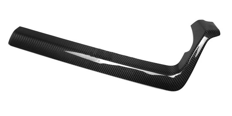 Mittelkonsole Dekor Für Hyundai Für Ioniq 5 NE 5 N SE 2022-2025 LHD Carbon Auto Interior Center Dashboard Passagier Seite Panel Abdeckung Trim Dekoration Interieurleisten(Glossy Carbon Fiber) von Mtuqvma