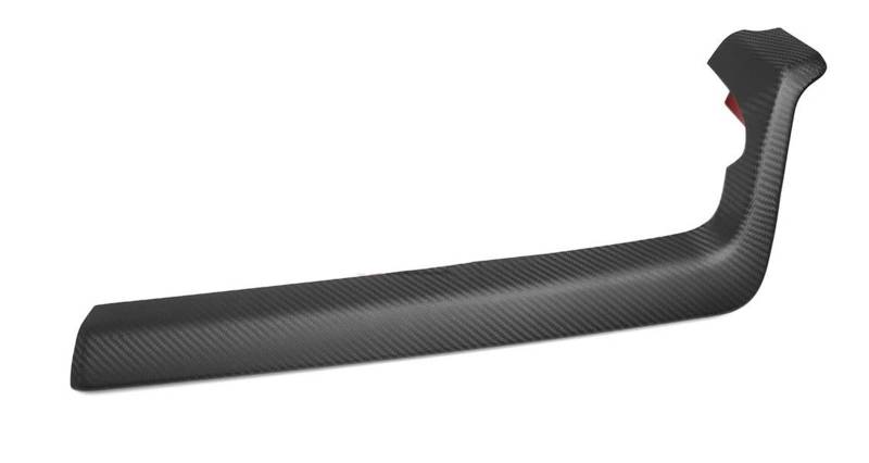Mittelkonsole Dekor Für Hyundai Für Ioniq 5 NE 5 N SE 2022-2025 LHD Carbon Auto Interior Center Dashboard Passagier Seite Panel Abdeckung Trim Dekoration Interieurleisten(Matte Carbon Fiber) von Mtuqvma