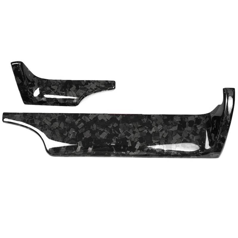 Mittelkonsole Dekor Für Hyundai Für Ioniq 5 NE 5 N SE 2022-2025 LHD Carbon Fiber Auto Interior Center Console Dashboard Panel Abdeckung Trim Interieurleisten(Forged Carbon) von Mtuqvma