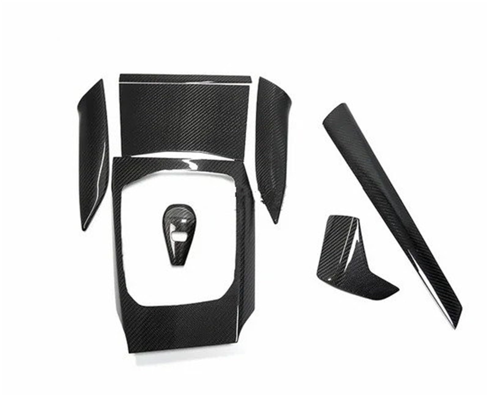 Mittelkonsole Dekor Für I40 2020 2021 2022 RHD Carbon Auto Innen Zentrale Steuerung Dashboard Schaltknauf Panel Trim Interieurleisten(C) von Mtuqvma