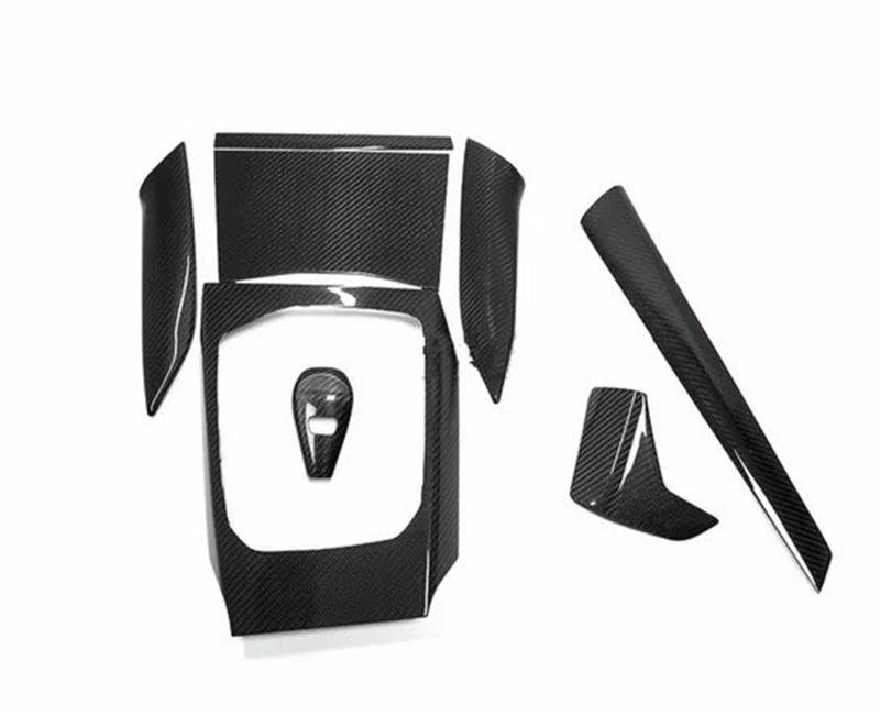 Mittelkonsole Dekor Für I40 2020 2021 2022 RHD Carbon Auto Innen Zentrale Steuerung Dashboard Schaltknauf Panel Trim Interieurleisten(C) von Mtuqvma