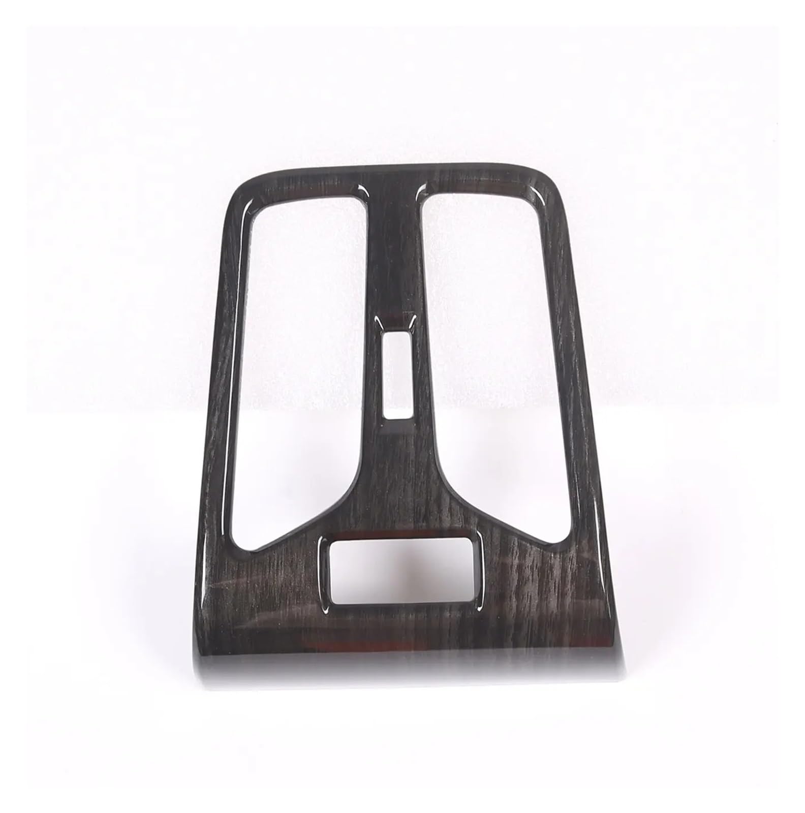 Mittelkonsole Dekor Für IX1 Für X1 U10 U11 2023-2024 ABS Carbon Fiber Auto Hinten Auspuff Vent Panel Rahmen Trim Innen Zubehör Interieurleisten(Black Wood Grain) von Mtuqvma