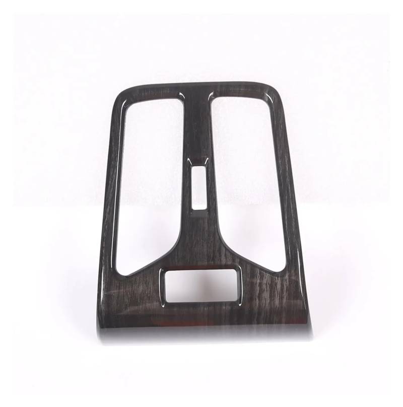 Mittelkonsole Dekor Für IX1 Für X1 U10 U11 2023-2024 ABS Carbon Fiber Auto Hinten Auspuff Vent Panel Rahmen Trim Innen Zubehör Interieurleisten(Black Wood Grain) von Mtuqvma