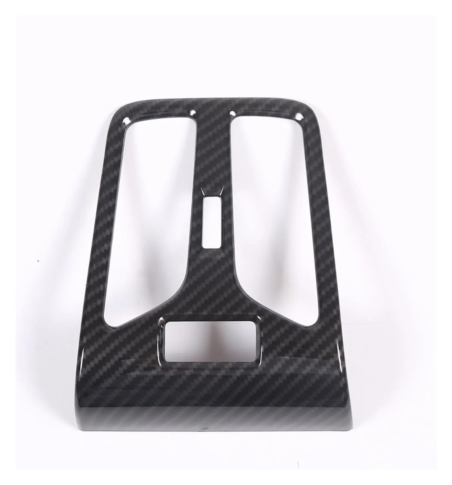 Mittelkonsole Dekor Für IX1 Für X1 U10 U11 2023-2024 ABS Carbon Fiber Auto Hinten Auspuff Vent Panel Rahmen Trim Innen Zubehör Interieurleisten(Carbon Fiber) von Mtuqvma
