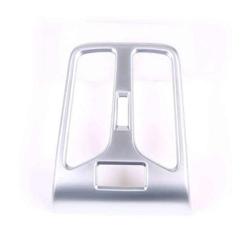 Mittelkonsole Dekor Für IX1 Für X1 U10 U11 2023-2024 ABS Carbon Fiber Auto Hinten Auspuff Vent Panel Rahmen Trim Innen Zubehör Interieurleisten(Chrome) von Mtuqvma