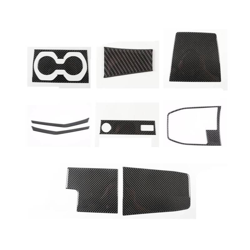 Mittelkonsole Dekor Für IX1 Für X1 U10 U11 2023-2024 Auto Zentrale Steuerung Getriebe Panel Dekorative Rahmen Aufkleber Weiche Carbon Faser Innen Zubehör Interieurleisten(16) von Mtuqvma