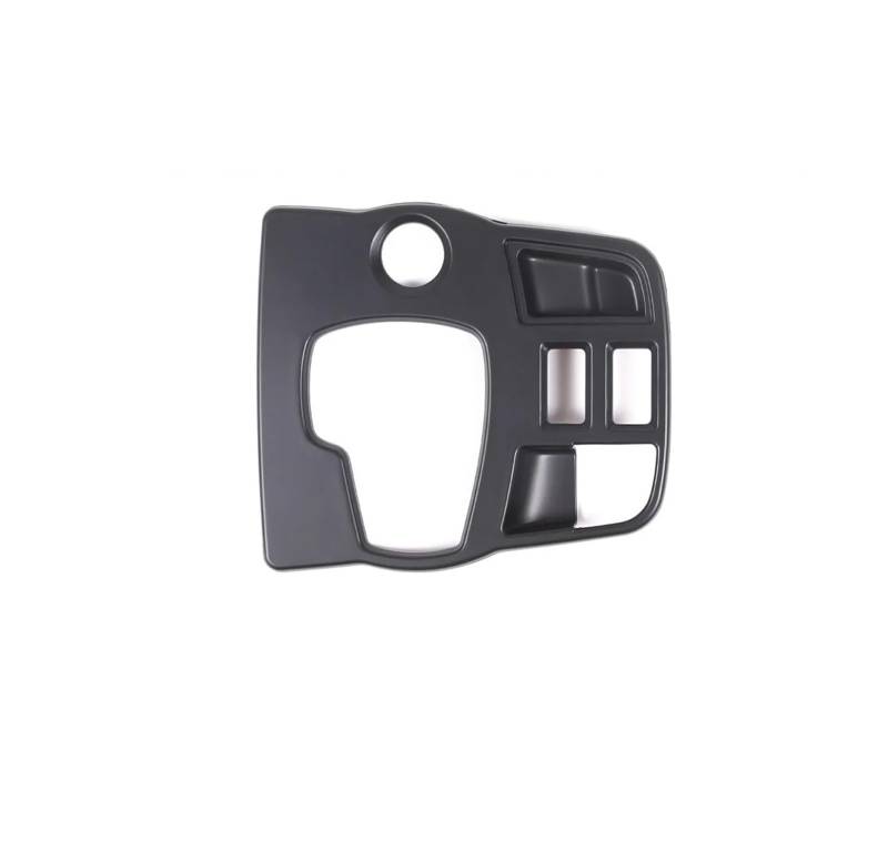 Mittelkonsole Dekor Für Jaguar F-Type X152 2013-2025 LHD Dry Carbon Fiber Car Center Control Getriebe Rahmen Trim Getriebe Shifter Panel Abdeckung Zubehör Interieurleisten(ABS Matt Black A) von Mtuqvma