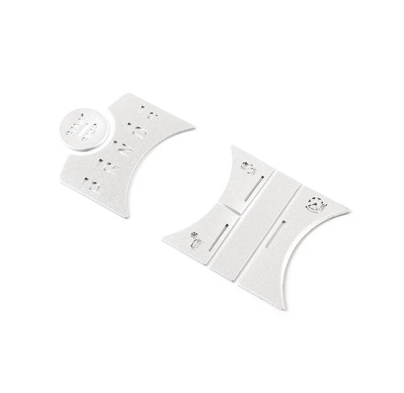 Mittelkonsole Dekor Für Jaguar Für XF 2012-2015 Aufkleber Die Zentrale Steuerung des Schaltknopfs Aufkleber Das Schaltknopffeld Aus Aluminiumlegierung Interieurleisten(Style 1) von Mtuqvma