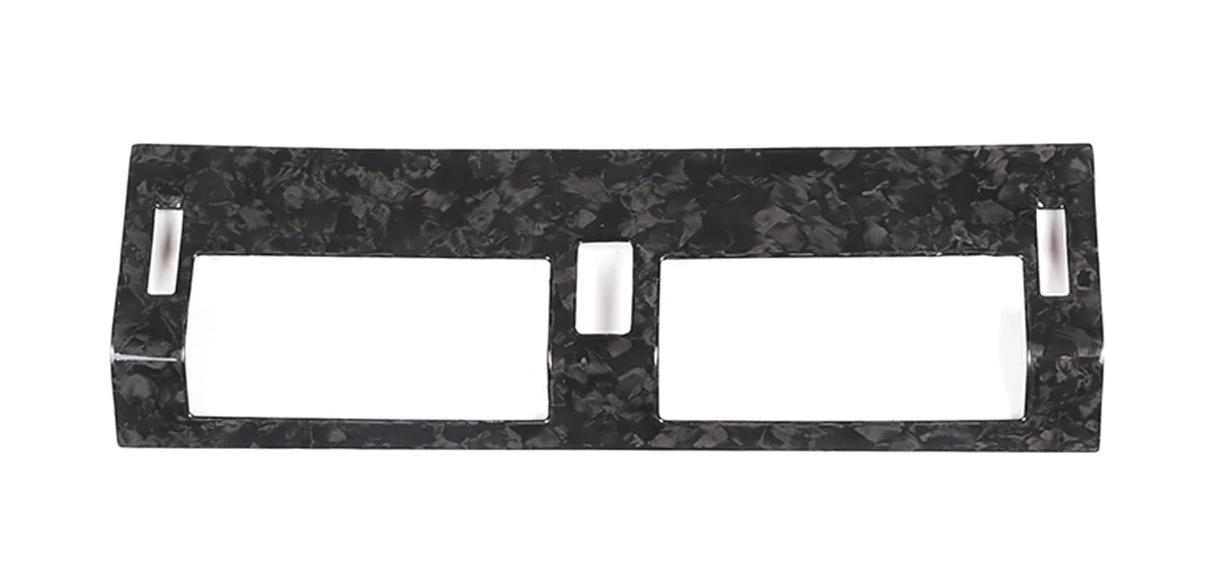 Mittelkonsole Dekor Für Land Für Rover Für Defender 90 110 130 2020-2025 Dry Carbon Fiber Car Center Dashboard Klimaanlage Outlet Vent Rahmen Trim Cover Interieurleisten(Forging Pattern) von Mtuqvma