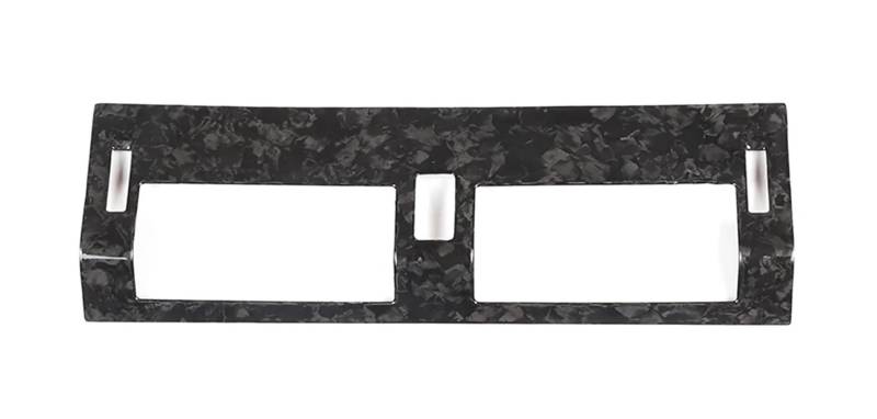Mittelkonsole Dekor Für Land Für Rover Für Defender 90 110 130 2020-2025 Dry Carbon Fiber Car Center Dashboard Klimaanlage Outlet Vent Rahmen Trim Cover Interieurleisten(Forging Pattern) von Mtuqvma