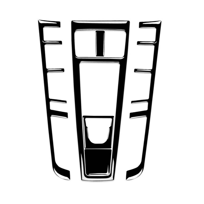 Mittelkonsole Dekor Für Macan 2014-2021 Glossy Piano Black Center Console Schaltknauf Rahmen Panel Cover Trim Auto Innenzubehör Interieurleisten von Mtuqvma
