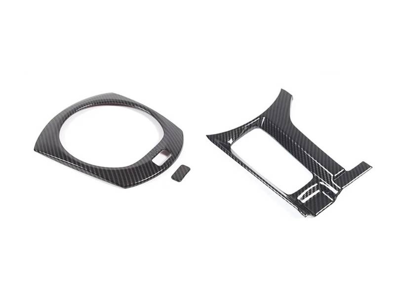 Mittelkonsole Dekor Für Mazda Für MX-5 MX5 2016-2023 ABS Carbon Autokonsole Getriebe Dekorative Panel Autoinnenausstattung Interieurleisten(Style C Carbon Fiber) von Mtuqvma