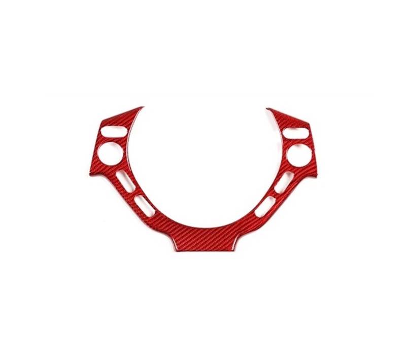 Mittelkonsole Dekor Für Nissan Für GTR R35 2008-2016 A-Säulenaufkleber Echtkohlefaser Innenausstattung Zentrales Bedienfeld Lenkradaufkleber Alle Kits Interieurleisten(1-5) von Mtuqvma