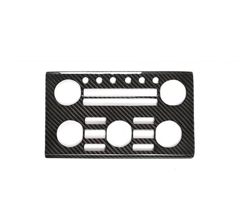 Mittelkonsole Dekor Für Nissan Für GTR R35 2008-2016 A-Säulenaufkleber Echtkohlefaser Innenausstattung Zentrales Bedienfeld Lenkradaufkleber Alle Kits Interieurleisten(2-1) von Mtuqvma