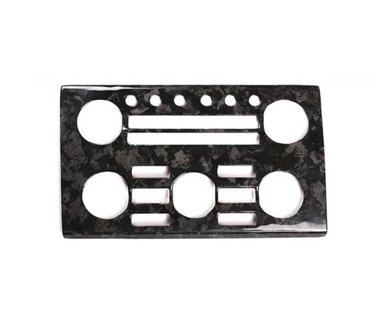 Mittelkonsole Dekor Für Nissan Für GTR R35 2008-2016 A-Säulenaufkleber Echtkohlefaser Innenausstattung Zentrales Bedienfeld Lenkradaufkleber Alle Kits Interieurleisten(3-1) von Mtuqvma