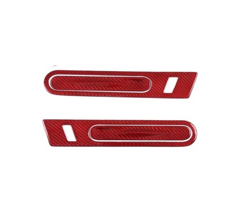 Mittelkonsole Dekor Für Nissan Für GTR R35 2008-2016 A-Säulenaufkleber Echtkohlefaser Innenausstattung Zentrales Bedienfeld Lenkradaufkleber Alle Kits Interieurleisten(6-2) von Mtuqvma