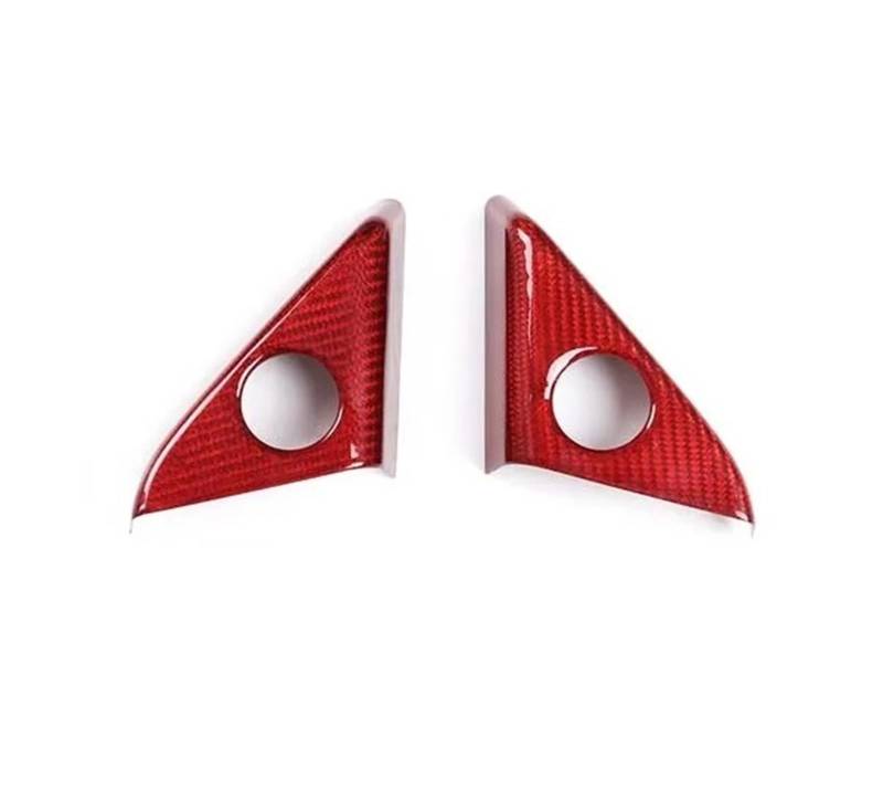 Mittelkonsole Dekor Für Nissan Für GTR R35 2008-2016 A-Säulenaufkleber Echtkohlefaser Innenausstattung Zentrales Bedienfeld Lenkradaufkleber Alle Kits Interieurleisten(8-1) von Mtuqvma