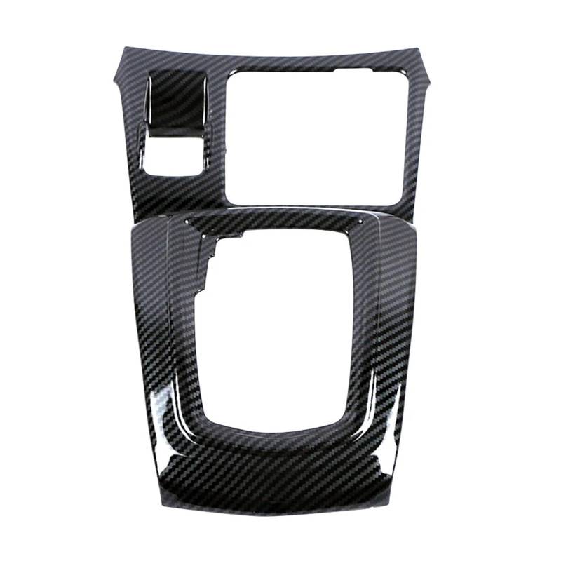Mittelkonsole Dekor Für Nissan Qashqai J11 2014-2020 Auto-Mittelkonsole Schaltkasten Panel Rahmenabdeckung Verkleidung Farbe Refit Aufkleber Anti Scratch Interieurleisten(Carbon Fiber Color) von Mtuqvma