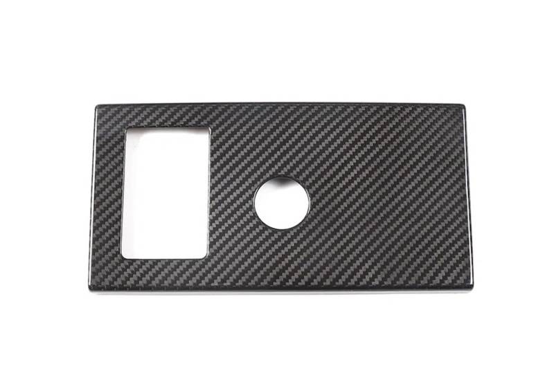 Mittelkonsole Dekor Für Range Für Rover Vogue 2024 2025 Echtkohlefaser Auto Center Control Shift Panel Rahmen Dekoratives Aufkleber Zubehör Interieurleisten(Real Carbon Fiber A) von Mtuqvma