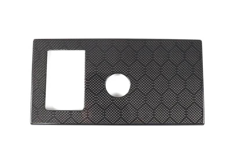 Mittelkonsole Dekor Für Range Für Rover Vogue 2024 2025 Echtkohlefaser Auto Center Control Shift Panel Rahmen Dekoratives Aufkleber Zubehör Interieurleisten(Real Carbon Fiber B) von Mtuqvma