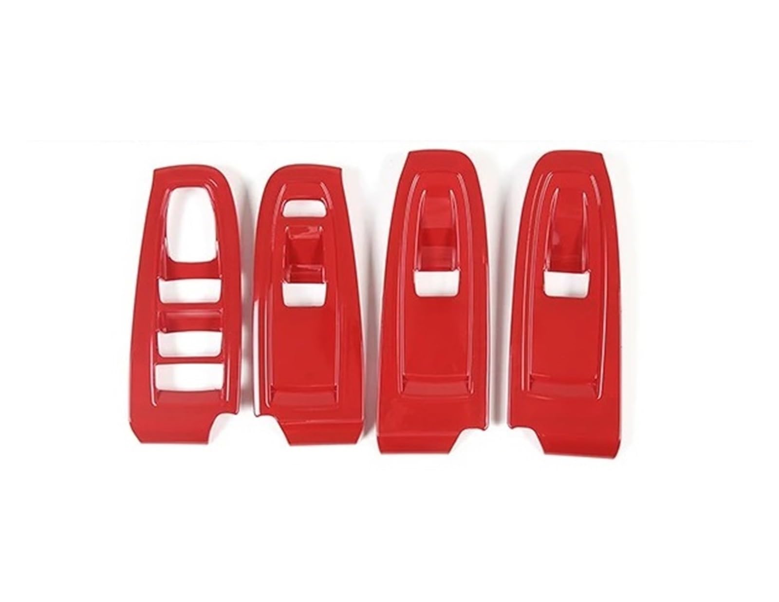 Mittelkonsole Dekor Für Subaru Für WRX 2022-2024 ABS Rot Innen Kit Dashboard Konsole Getriebe Shift Panel Dekoration Abdeckung Trim Aufkleber Interieurleisten(Style 3) von Mtuqvma