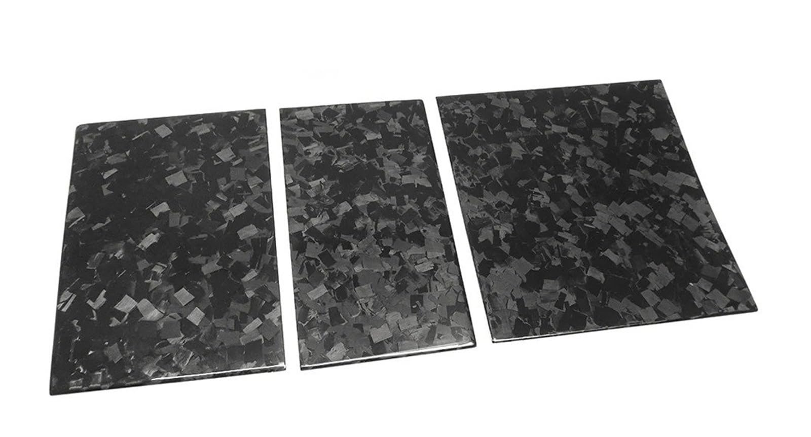 Mittelkonsole Dekor Für Tesla Für Modell 3 2024 2025 3 Teilige Kohlefaser Innenraumverkleidung Für Die Mittelkonsole Der Armlehne Interieurleisten(Forged Carbon) von Mtuqvma