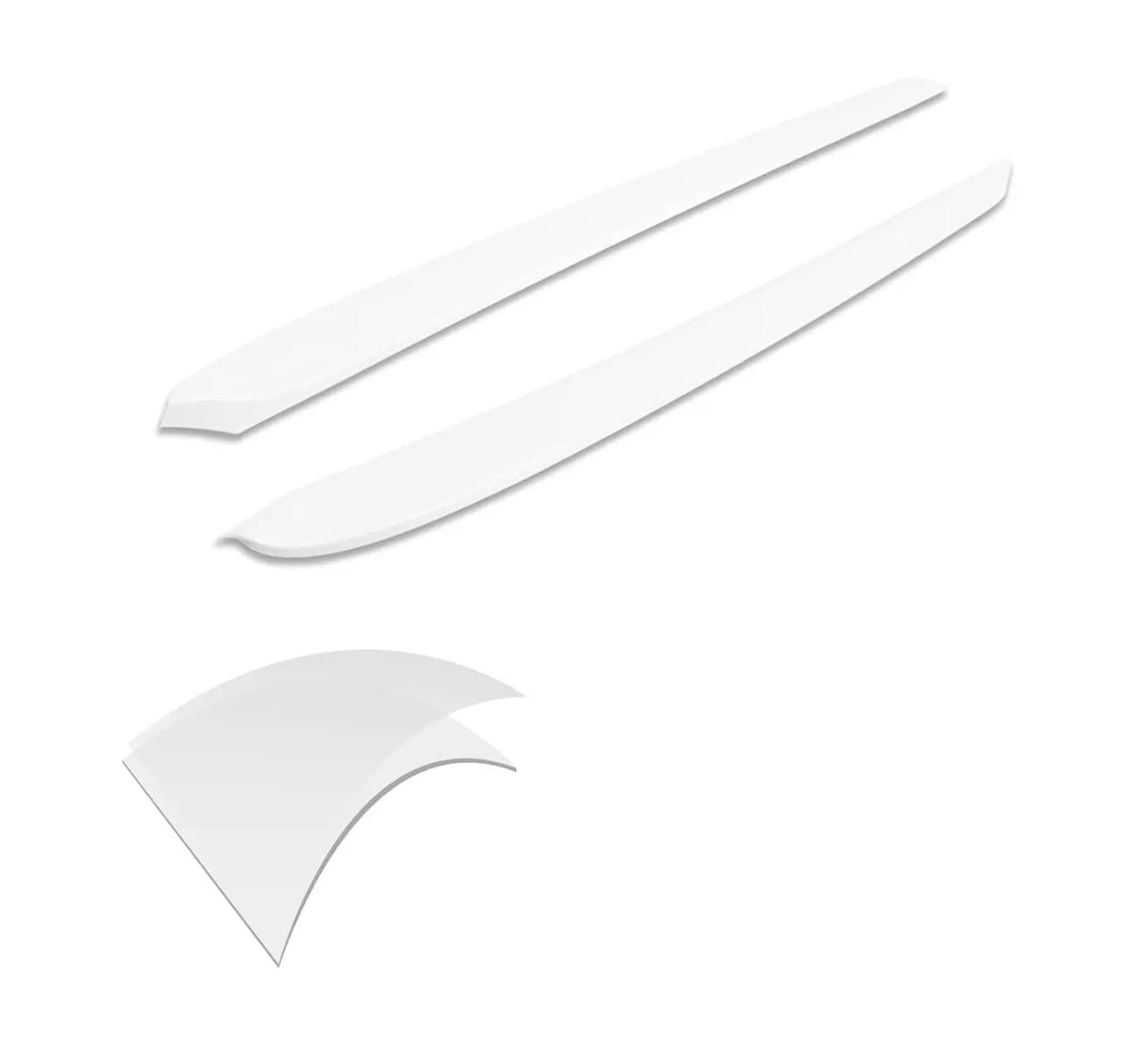 Mittelkonsole Dekor Für Tesla Für Modell Für Y 2021 2022 2023 Matte Carbon Fiber ABS Auto Front Innen Armaturenbrett Tür Seitenverkleidung Interieurleisten(Matte White) von Mtuqvma