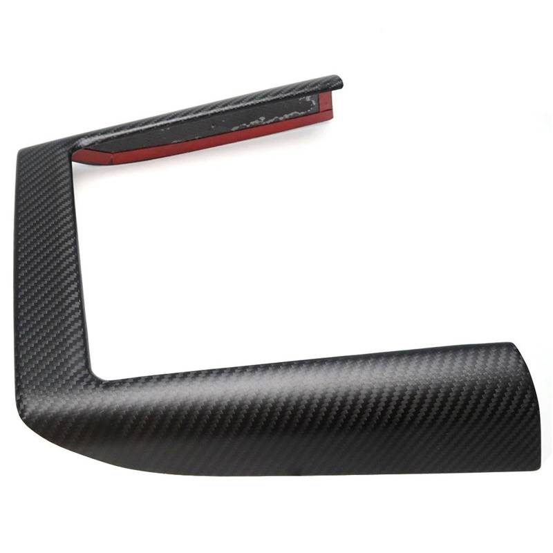 Mittelkonsole Dekor Für Tesla Für Modell Für Y Für Modell 3 2024 2025 Carbon Car Interior Center Armlehne Box Wireless Charger Panel Cover Trim Interieurleisten(Matte Carbon Fiber) von Mtuqvma