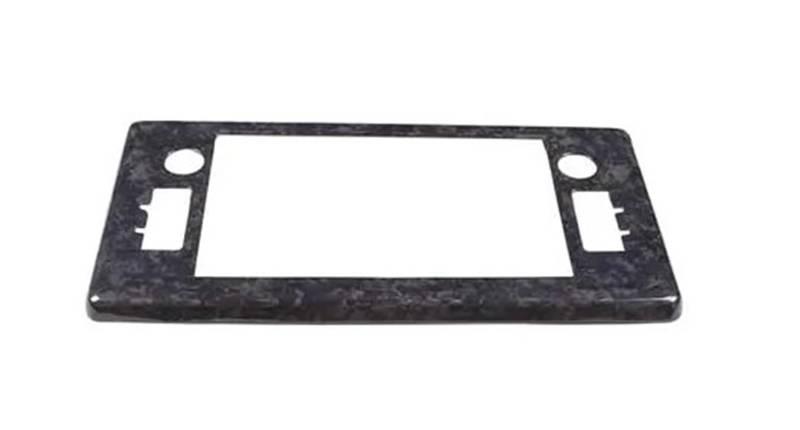 Mittelkonsole Dekor Für Toyota 86 2022 Real Carbon Fiber Car Styling Center Control Navigation Bildschirm Rahmen Aufkleber Auto Innen Teile Interieurleisten(Forged Pattern) von Mtuqvma
