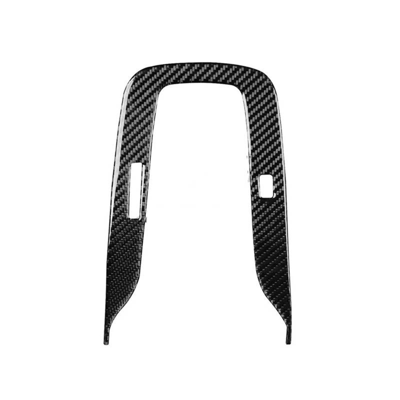 Mittelkonsole Dekor Für Toyota Für Corolla 2019 2020 2021 2022 2023 2024 Auto Zubehör Carbon Fiber Center Konsole Interieurleisten(Schwarz) von Mtuqvma
