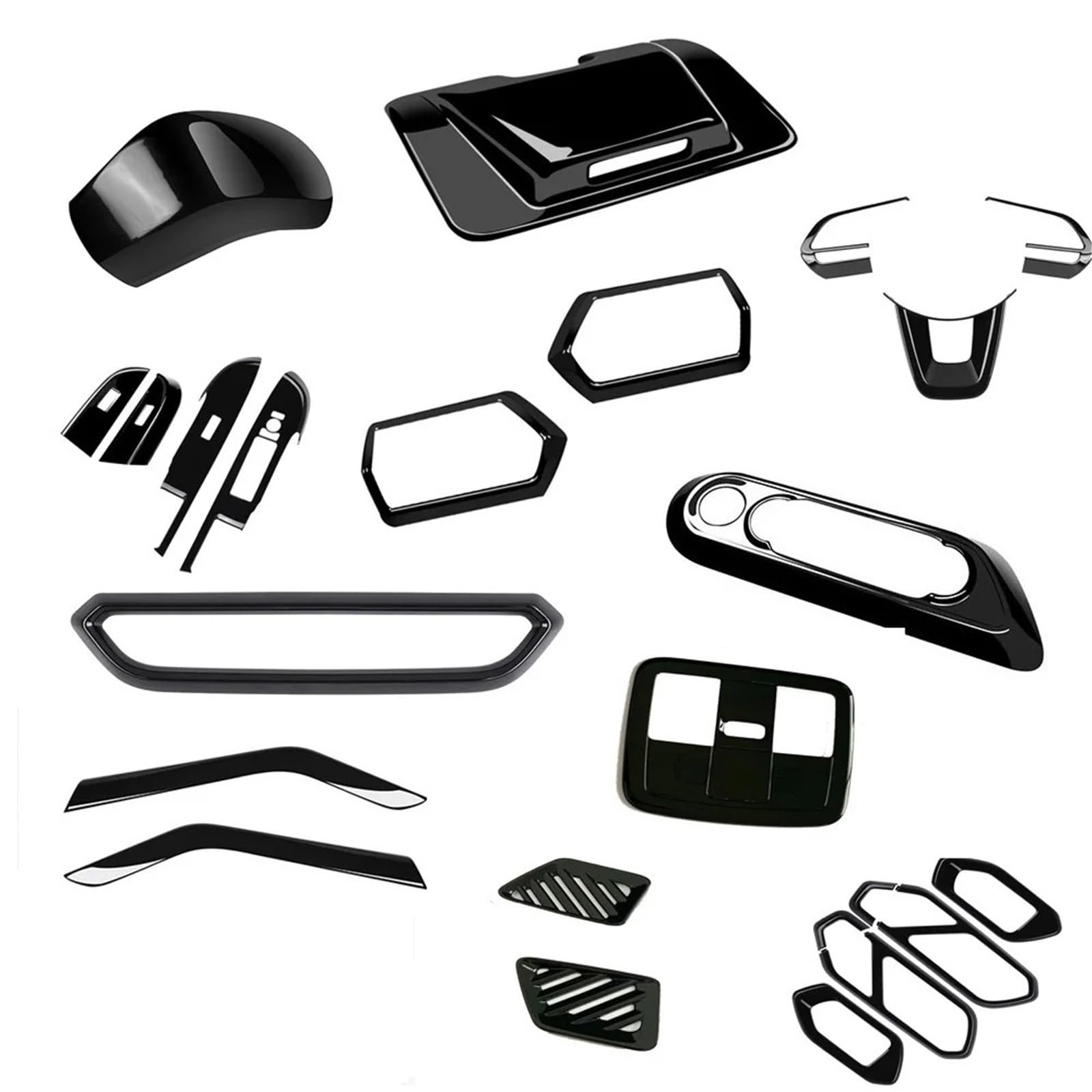 Mittelkonsole Dekor Für Toyota Für Raize A200 2020 2021 2022 RHD Schwarz Center Console Getriebe Armlehne Box Panel Abdeckung Trim Fenster Schalter Interieurleisten(M) von Mtuqvma