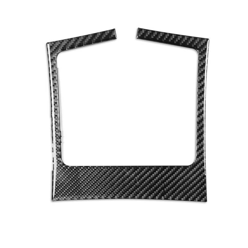 Mittelkonsole Dekor Für X3 F25 Für X4 F26 2011-2017 Kohlefaser Auto Heckkonsolenverkleidung Autoinnenausstattung Dekorative Aufkleber Interieurleisten(Schwarz) von Mtuqvma