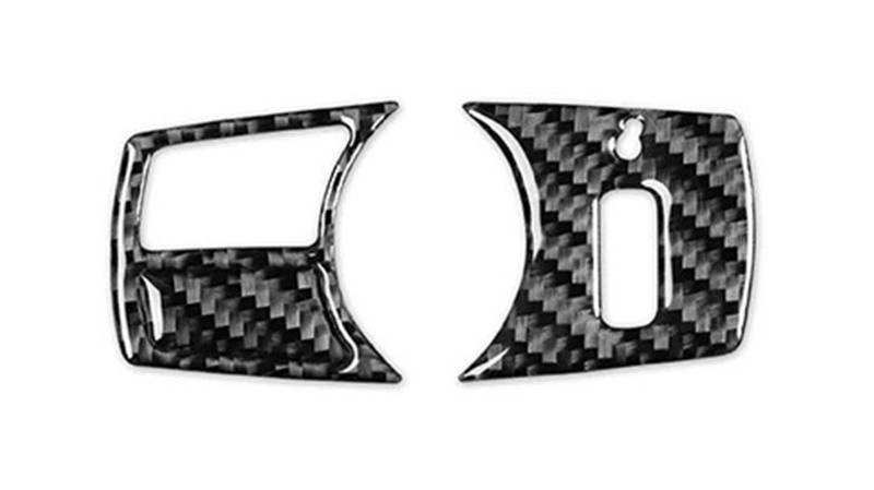 Mittelkonsole Dekor Für X3 F25 Für X4 F26 2011-2017 Kohlefaser Scheinwerferschalter Bedienfeldabdeckung Autoinnenausstattung Dekorative Aufkleber Interieurleisten(2 Black) von Mtuqvma