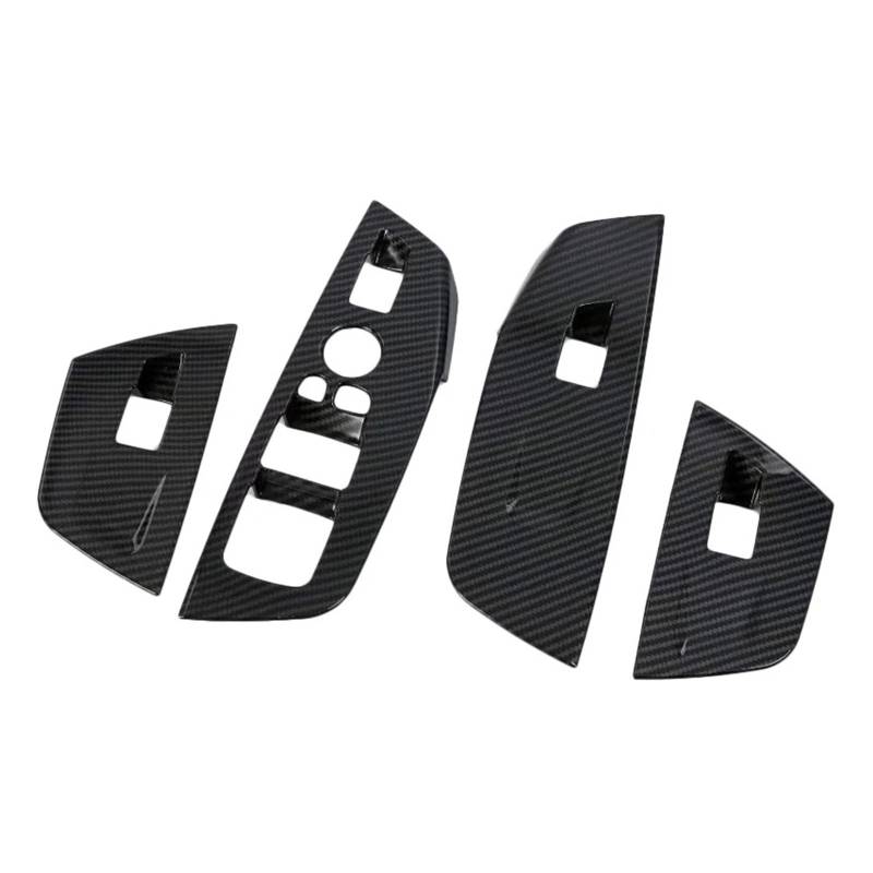 Mittelkonsole Dekor Für X3 G01 Für X4 G02 2022 Kohlefaser Auto Schaltknauf Zentrale Handbremsabdeckungen Innenausstattung Autozubehör Aufkleber Trim Interieurleisten(Window Switch) von Mtuqvma