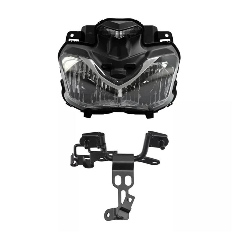 Mtuqvma Motorradscheinwerfer Für Kawasaki Für Z900 2017 2018 2019 Motorrad Scheinwerfer Front Scheinwerfer Montage Verkleidung Bleiben Halterung Frontscheinwerfer von Mtuqvma
