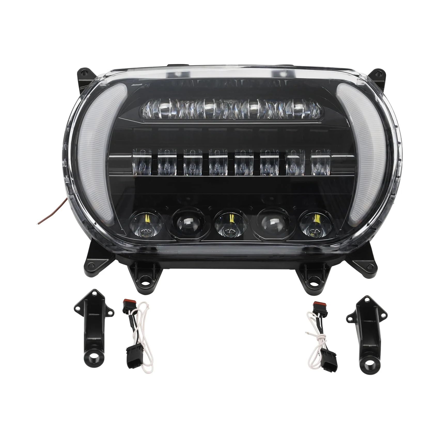 Mtuqvma Motorradscheinwerfer Für Road Für Glide 2015-2024 Motorrad Scheinwerfer Hallo/Lo Lampe Blinker Frontscheinwerfer Mtuqvma Motorradscheinwerfer Für Road Für Glide 2015-2024 Motorrad Scheinwerfer Hallo/Lo Lampe Blinker Frontscheinwerfer von Mtuqvma