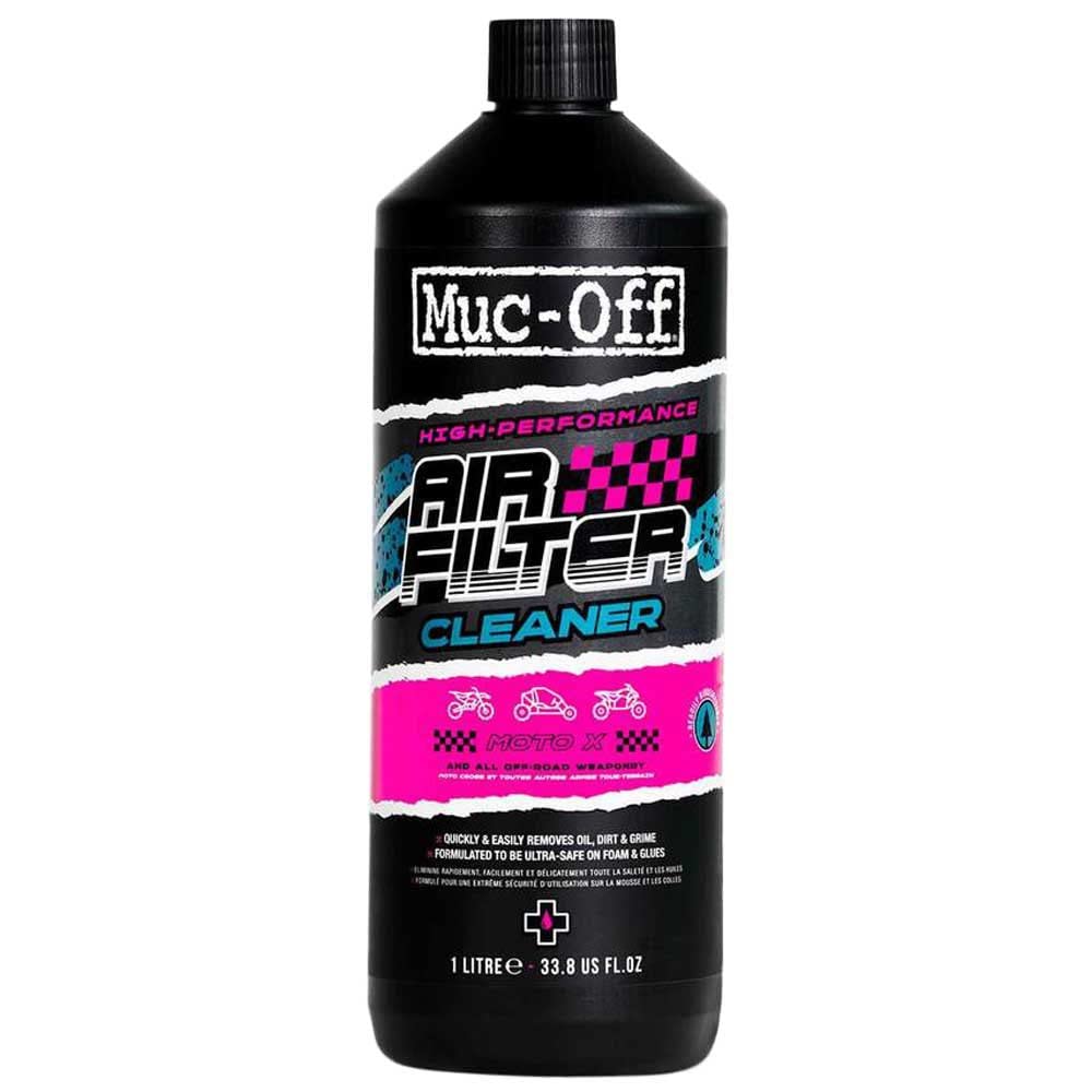 Muc Off Air Filter Cleaner, 1 Liter - Biologisch Abbaubares Schaumstoff Sportluftfilter Reinigungsmittel für Motorcross und Motorsport - Entfernt Öl und Schmutz für maximale Motorleistung Muc Off Air Filter Cleaner, 1 Liter - Biologisch Abbaubares Schaumstoff Sportluftfilter Reinigungsmittel für Motorcross und Motorsport - Entfernt Öl und Schmutz für maximale Motorleistung von Muc-Off