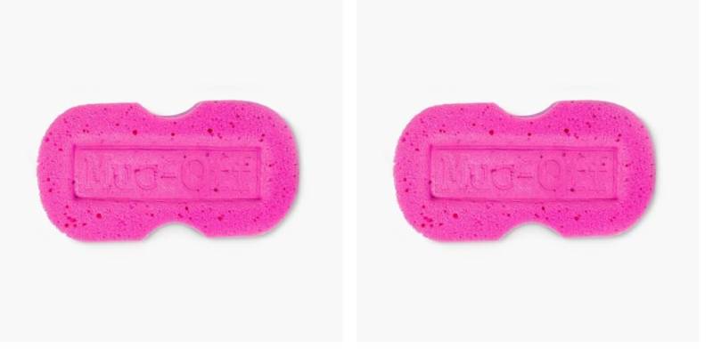 Muc-Off Aufgehender Fahrrad und Auto Schwamm - Premium Microzell-Schwamm zur Fahrrad und Auto Pflege mit Ergonomischer Form Einfacher Benutzung - Reinigungsschwamm von Muc-Off