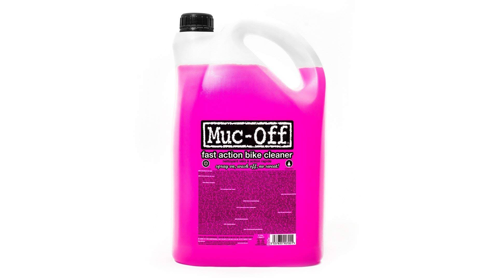 Muc Off Nano-Tech Fahrradreiniger, 5 Liter - Hochwirksames, Biologisch Abbaubares Fahrrad Reinigungsspray Muc Off Bike Cleaner - Sicher auf Allen Oberflächen Für Alle Fahrradtypen Geeignet von Muc-Off