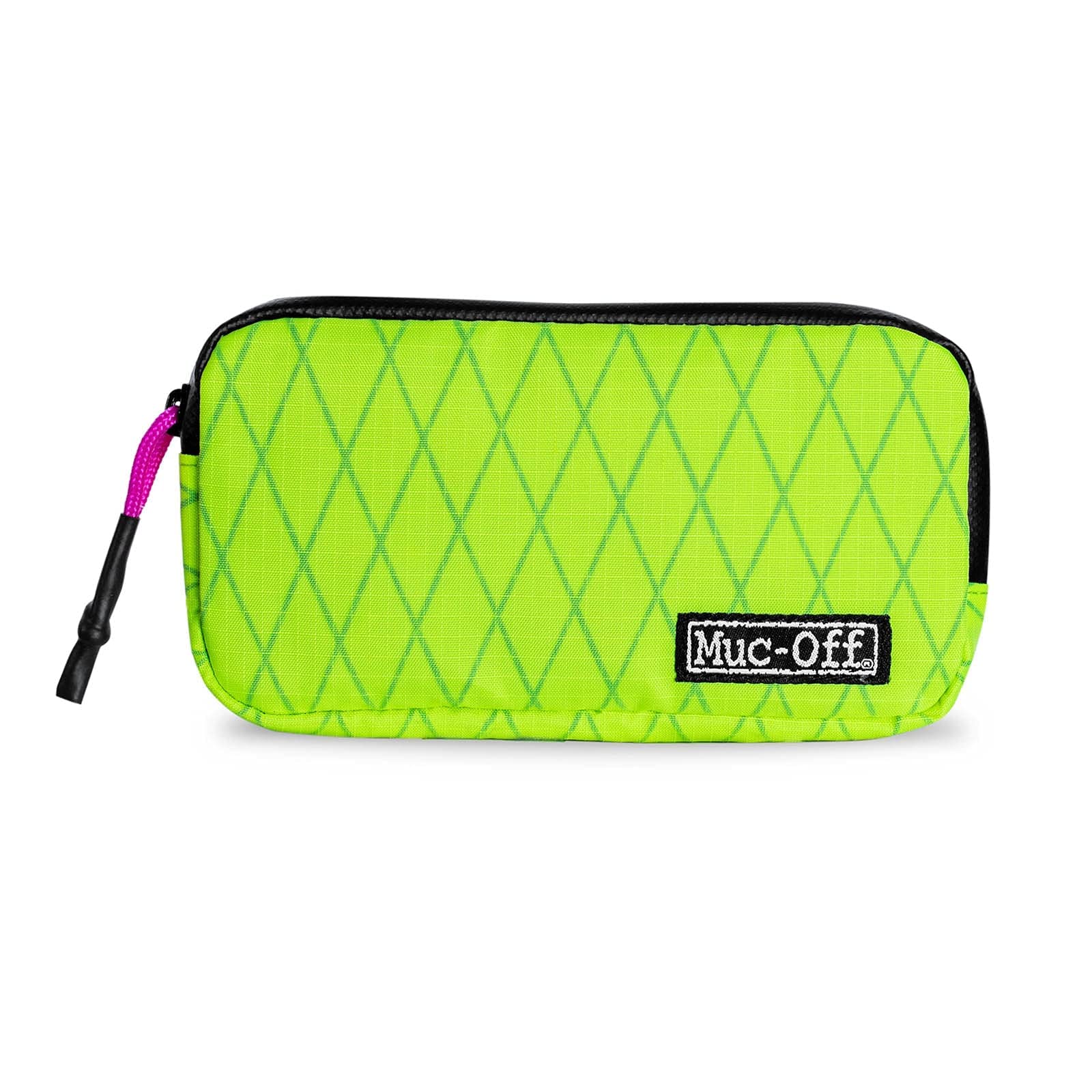 Muc-Off Essentials Wasserfeste Tasche – Robustes Neon 900D Polyester - Wasserabweisende Fahrradtasche - Fahrrad Zubehör zur Aufbewahrung von Ersatzschläuchen, Reifenhebern oder Handy von Muc-Off