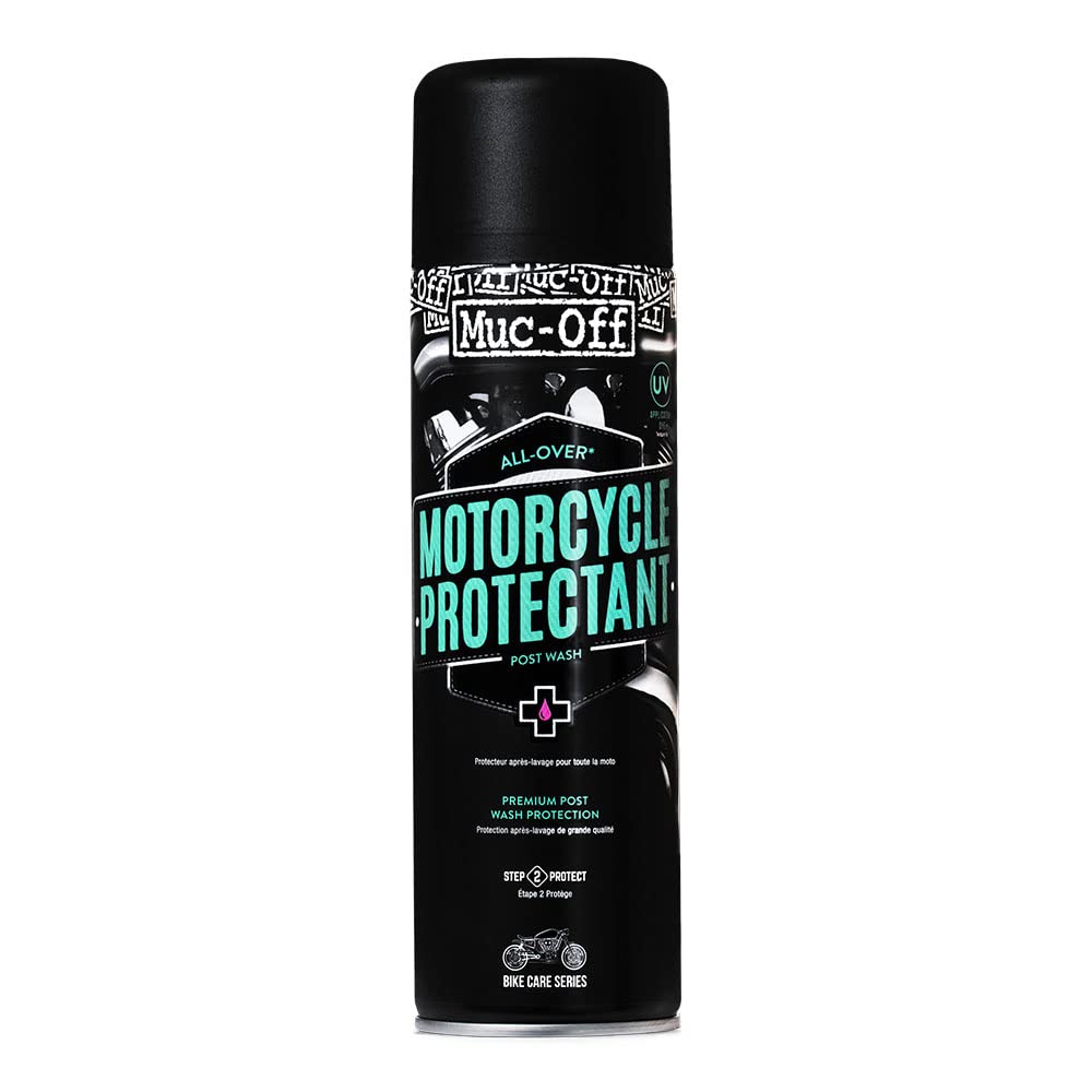 Muc Off Motorcycle Protectant Motorrad Schutz Spray, 500 ml - Premium Korrosionsschutz Spray Rostschutz Spray für Motorräder nach der Reinigung - Sicher Auf Allen Oberflächen Muc Off Motorcycle Protectant Motorrad Schutz Spray, 500 ml - Premium Korrosionsschutz Spray Rostschutz Spray für Motorräder nach der Reinigung - Sicher Auf Allen Oberflächen von Muc-Off