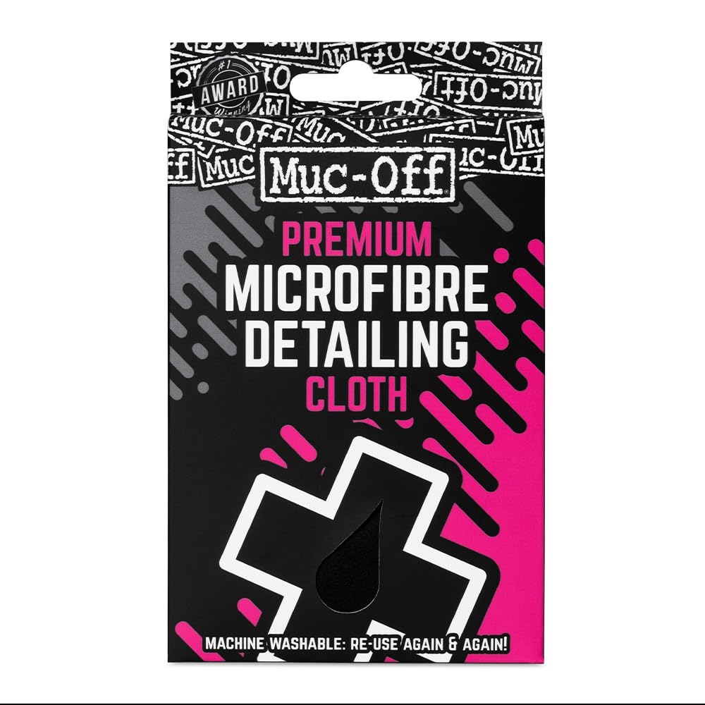 Muc-Off Premium Reisegröße Mikrofasertuch – Hochwertiges Polier- und Putztuch – Ideal auf empfindlichen Oberflächen von Motorradzubehör Muc-Off Premium Reisegröße Mikrofasertuch – Hochwertiges Polier- und Putztuch – Ideal auf empfindlichen Oberflächen von Motorradzubehör von Muc-Off