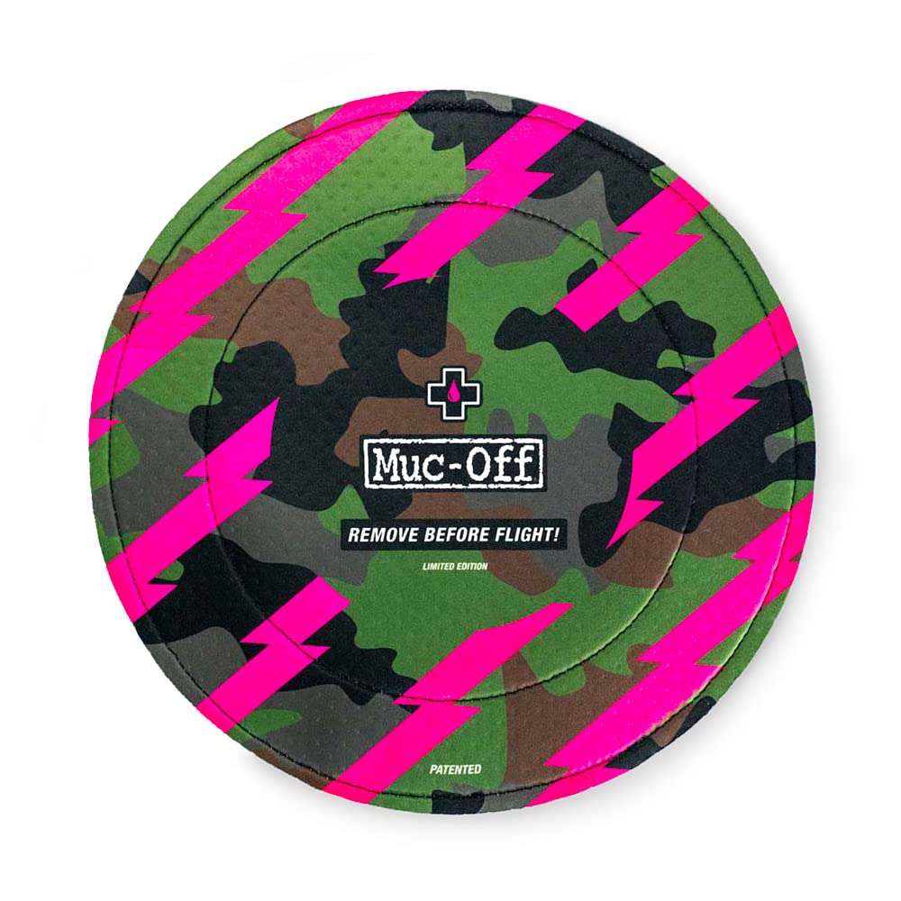 Muc-Off Bremsscheiben Schutz Camo für Scheibenbremse Fahrrad, 2er Set – Waschbare Neopren-Hüllen für Scheibenbremsen – Schutz vor Übersprühen und Transportschäden – Idealer Zusatz für Fahrradpflege Muc-Off Bremsscheiben Schutz Camo für Scheibenbremse Fahrrad, 2er Set – Waschbare Neopren-Hüllen für Scheibenbremsen – Schutz vor Übersprühen und Transportschäden – Idealer Zusatz für Fahrradpflege von Muc-Off