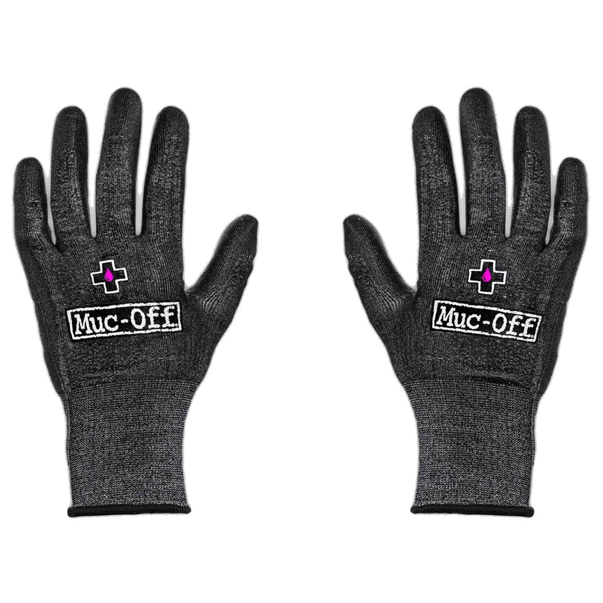 Muc-Off Mechaniker Handschuhe, Mittel – Latexfreie Schnittschutzhandschuhe für die Wartung von Fahrrädern und Motorrädern – Waschmaschinengeeignete Arbeitshandschuhe von Muc-Off