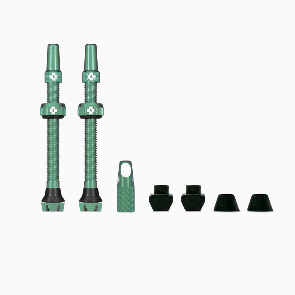 Muc-off Juego Valvulas V2 Tubeless 80Mm Turquesa Muc-off Juego Valvulas V2 Tubeless 80Mm Turquesa von Muc-Off