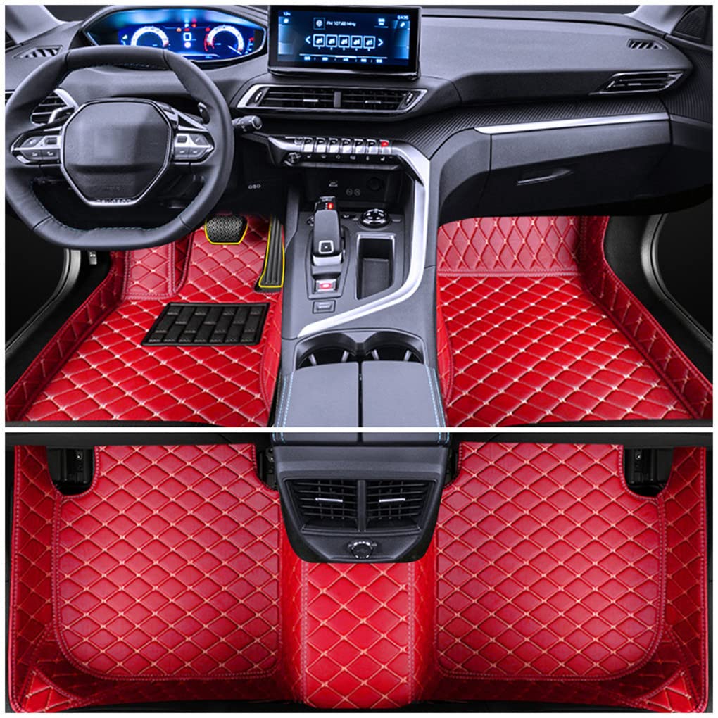 Muchkey Custom Auto Fußmatten für Audi A1 A3 A4 A4L A5 A6 A6L A7 A8 S3 S5 S6 S7 S8 Q2 Q3 Q5 Q7 TT R8 RS e-tron Rot Muchkey Custom Auto Fußmatten für Audi A1 A3 A4 A4L A5 A6 A6L A7 A8 S3 S5 S6 S7 S8 Q2 Q3 Q5 Q7 TT R8 RS e-tron Rot von Muchkey