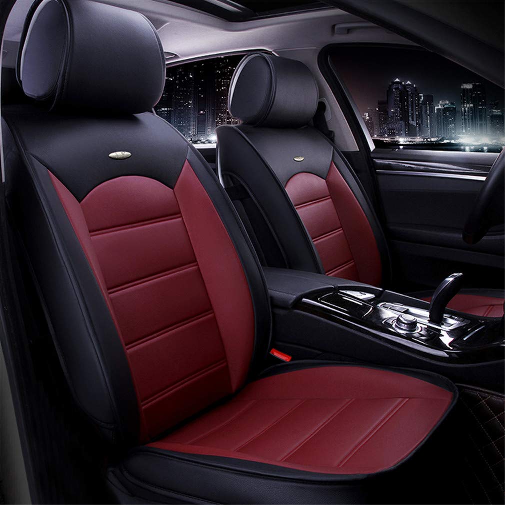 Muchkey Sitzbezug Auto Vordersitze für Mitsubishi für ASX Fahrersitz und Beifahrer Sitzbezügesets Sitzbezüge & Auflagen zubehör Innenraum mk005 Farbe Schwarz rot Muchkey Sitzbezug Auto Vordersitze für Mitsubishi für ASX Fahrersitz und Beifahrer Sitzbezügesets Sitzbezüge & Auflagen zubehör Innenraum mk005 Farbe Schwarz rot von Muchkey