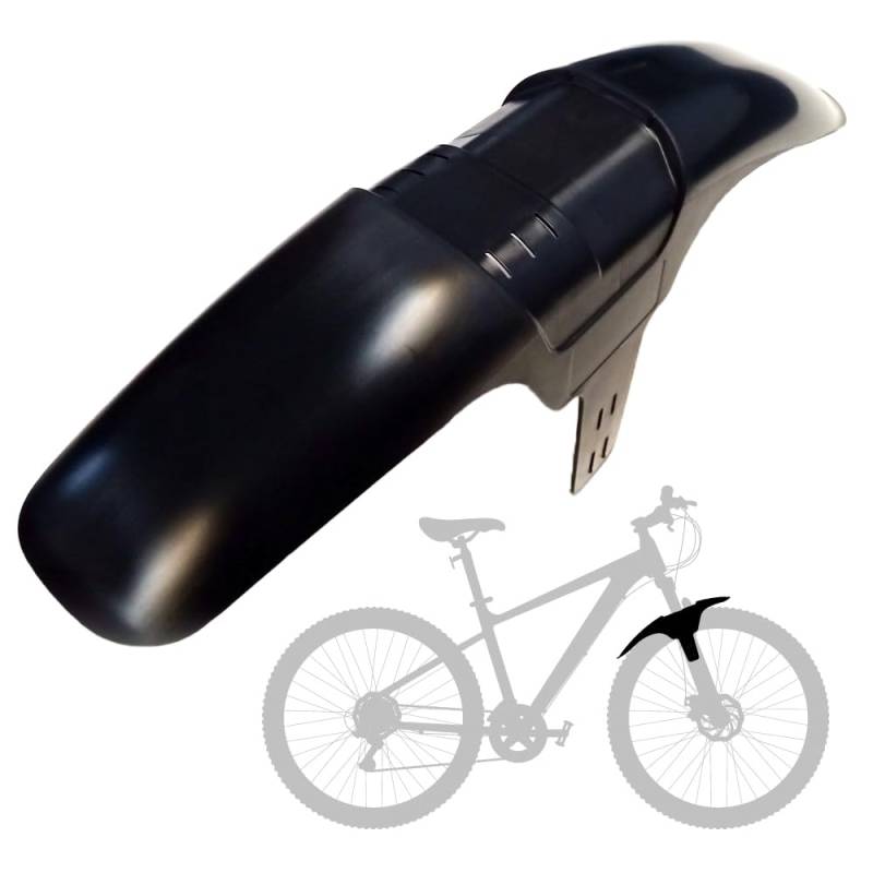 Mudhugger Evo Front Ziptie Clip On Front Bike Mudguard von Mudhugger
