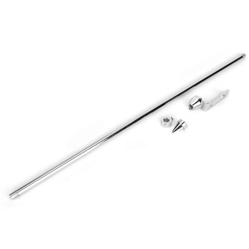 Motorrad Fahnenstange, Universal Motorcycle Auto Flagpole, Rack Mount Flag Pole, Stainless Steel, for Motorcycle with Standard Specification (Galvanisiert) von Mulcort
